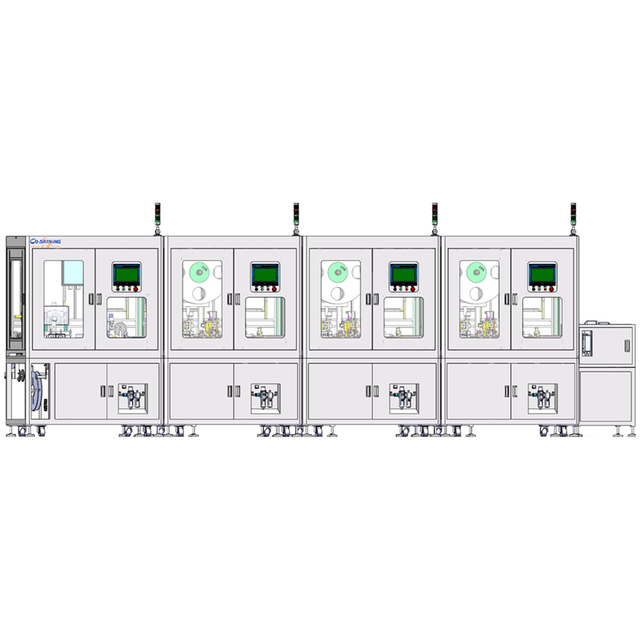 High-speed board-end connector assembly equipment