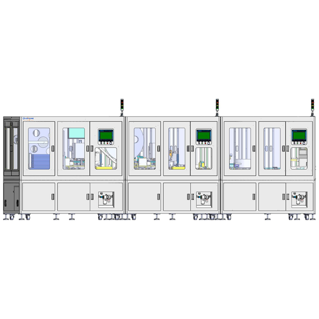 High-speed backplane male/female connector assembly equipment